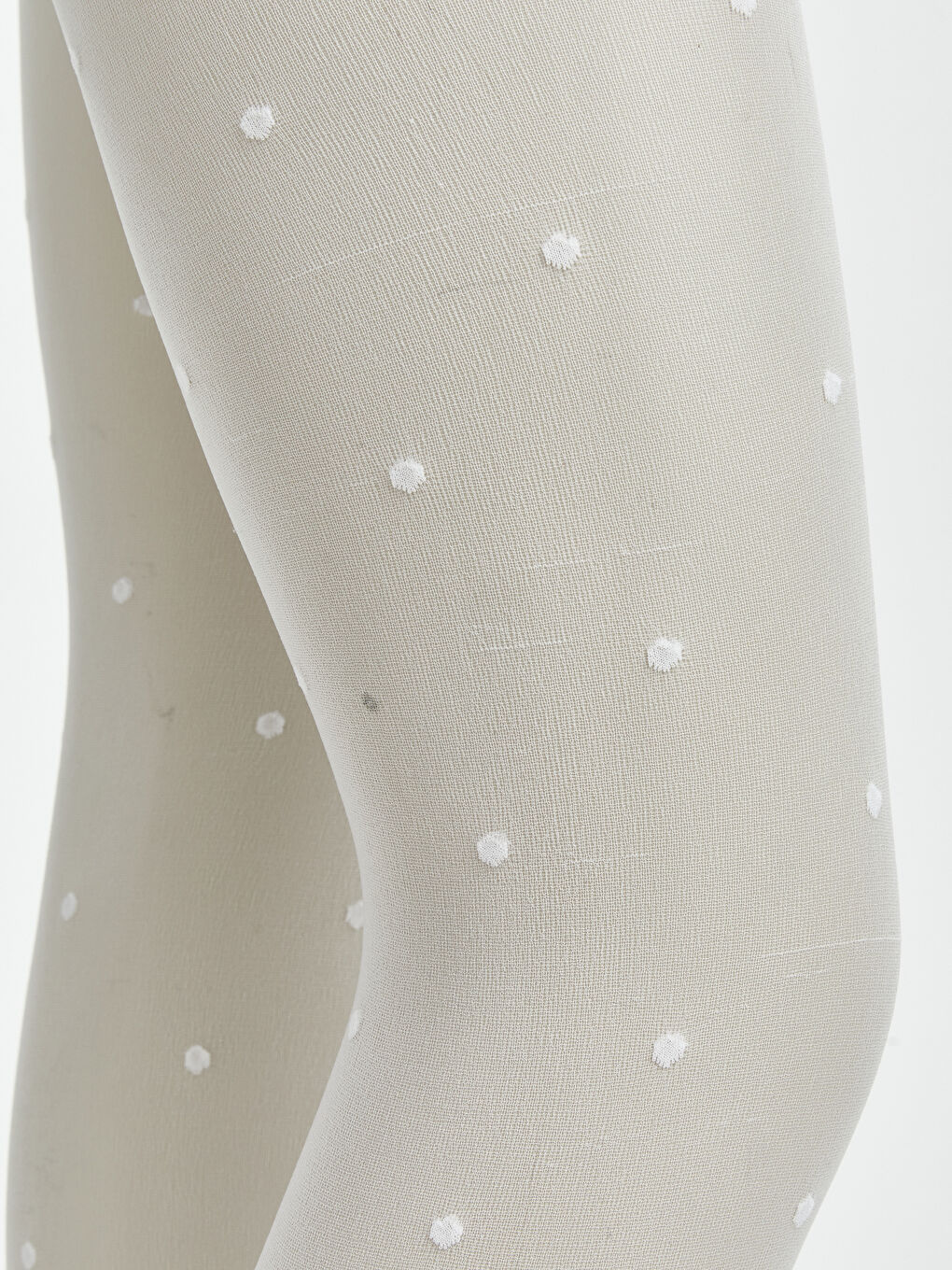 Beyaz Kız Çocuk İnce Külotlu Çorap 2'li-3