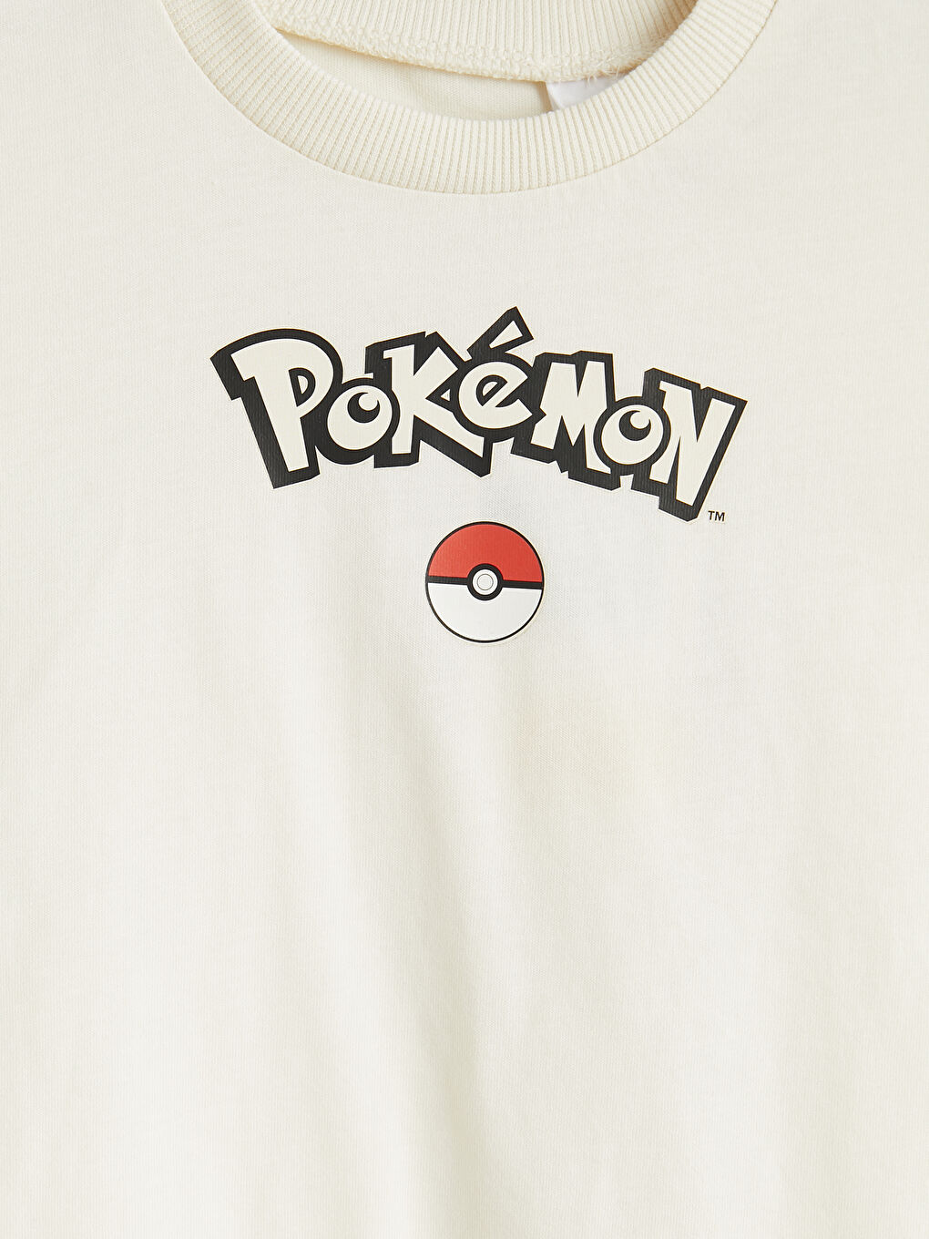 Bej Pokemon Baskılı Erkek Çocuk Tişört-2