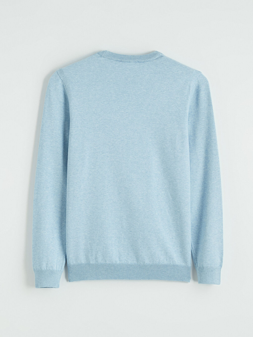 Mavi Bisiklet Yaka Erkek Triko Kazak-2