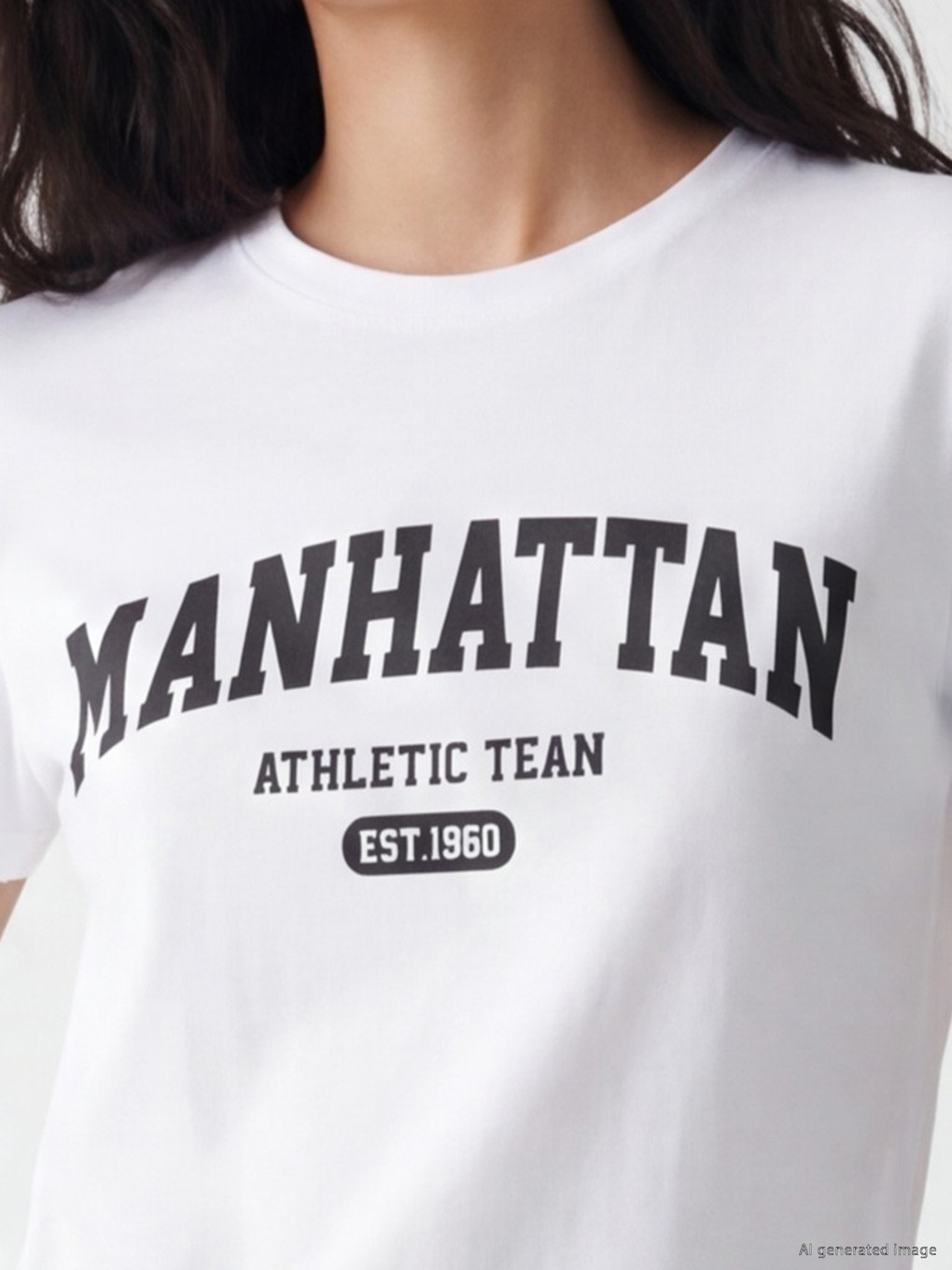 Printed 100% Cotton Women's T-shirt-2
