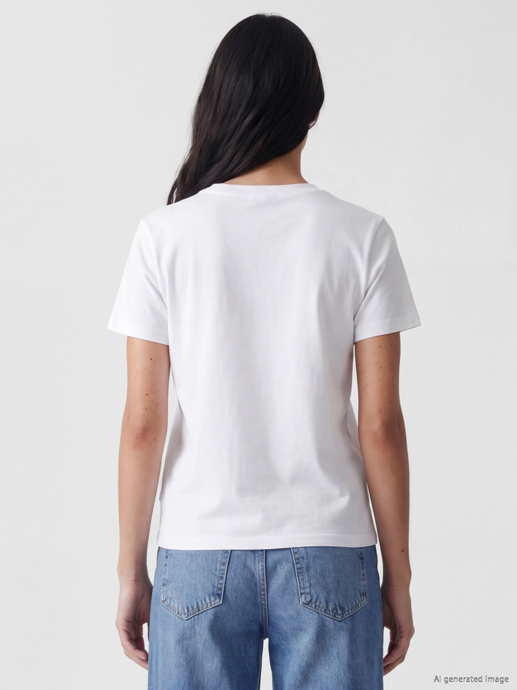Printed 100% Cotton Women's T-shirt-3