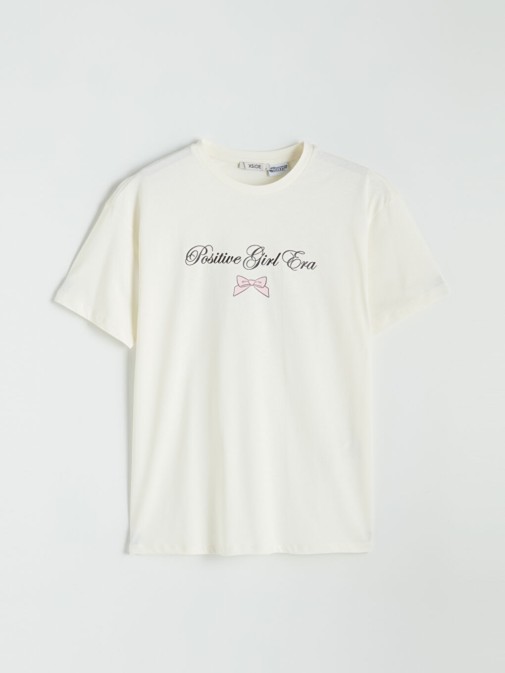 Bej PowerPuff Girls Baskılı Kadın Tişört