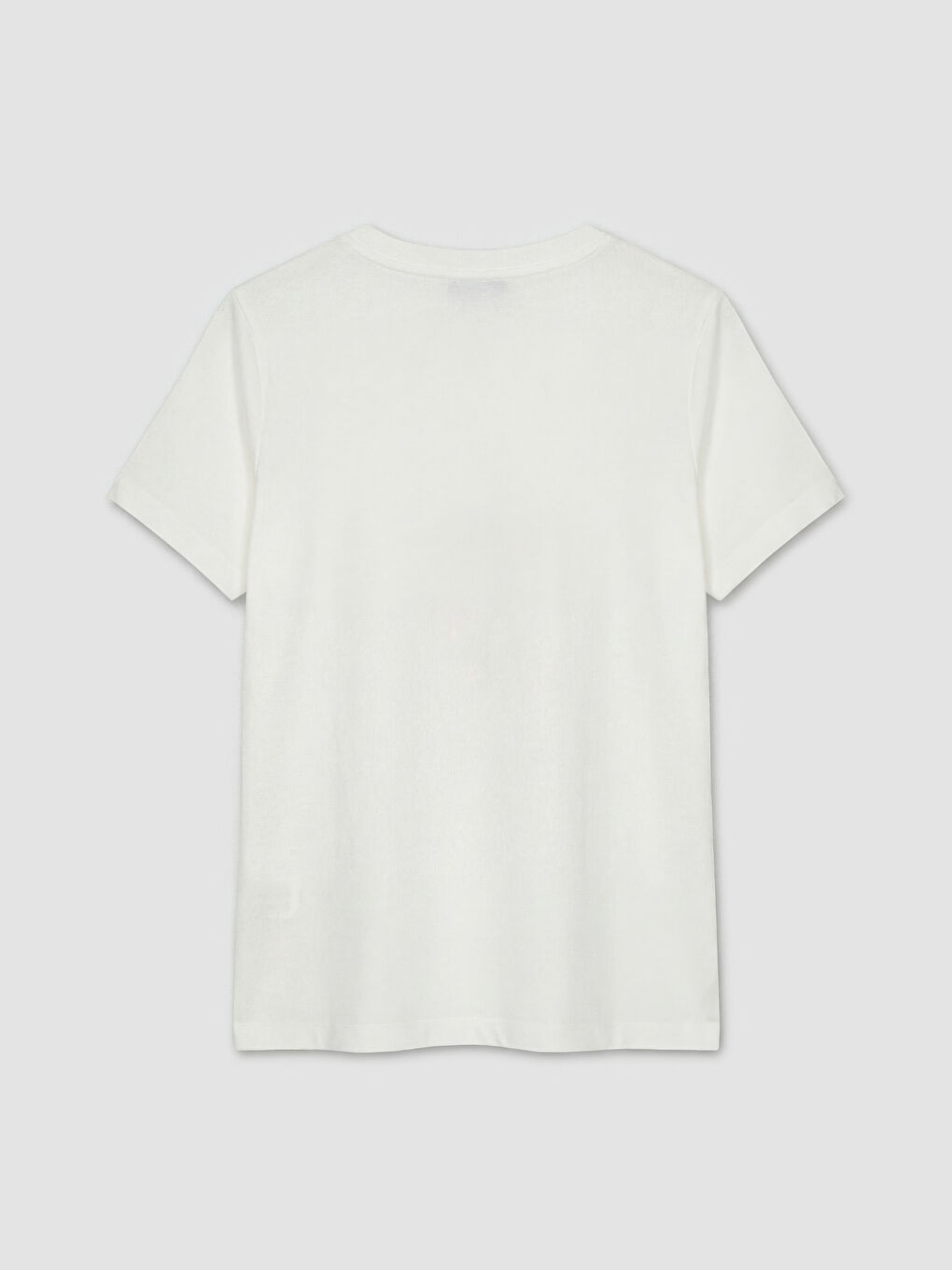 Crew Neck Printed Women's T-Shirt-1