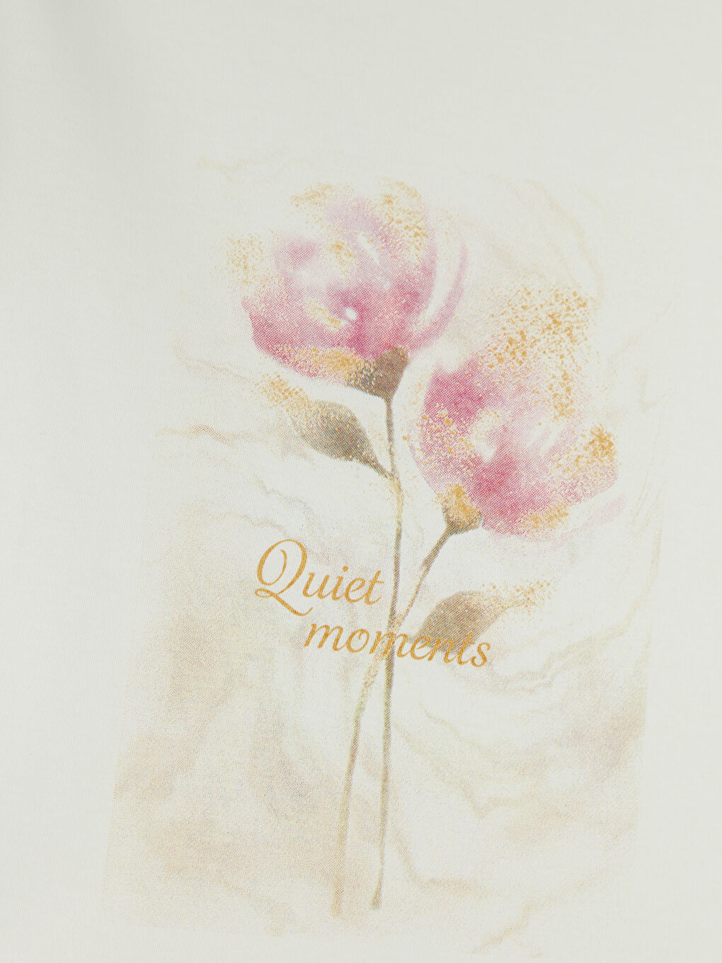 Crew Neck Printed Women's T-Shirt-2