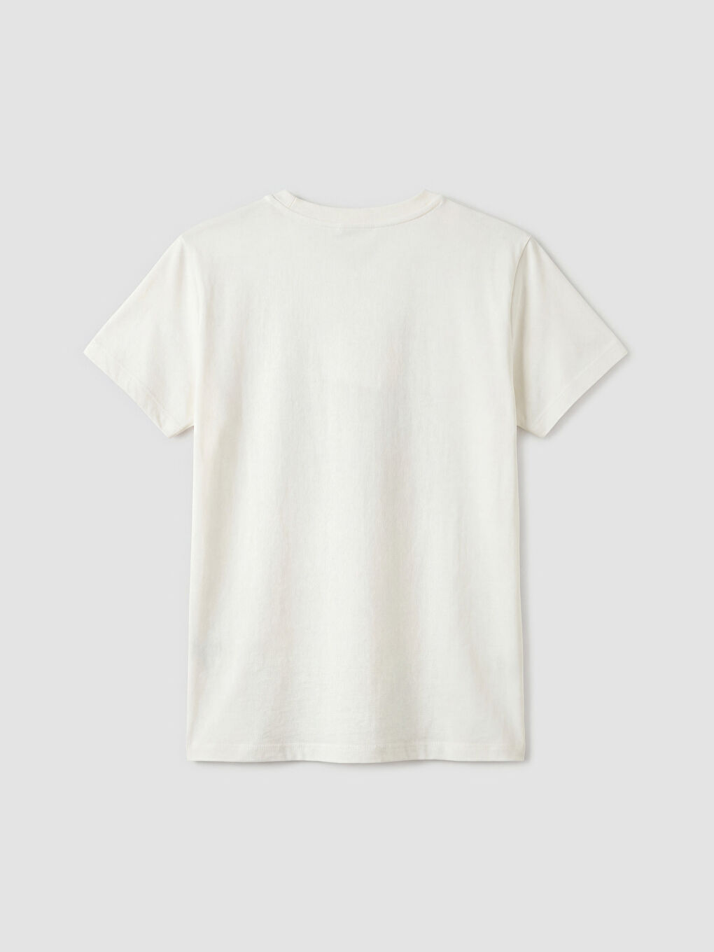 Crew Neck Printed Women's T-Shirt-1