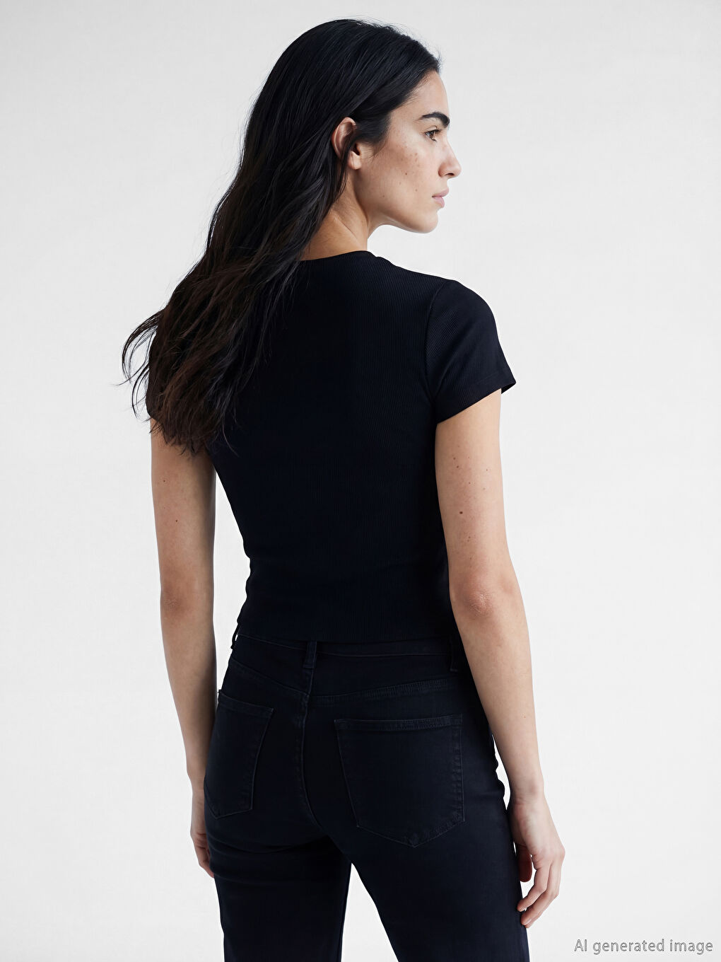 Ženska majica sa okruglim izrezom-3