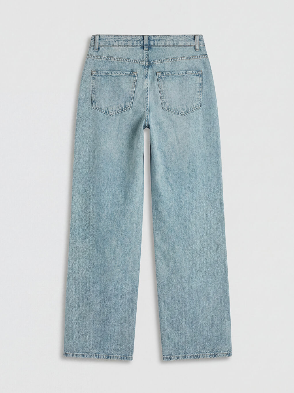 İndigo Straight Fit Kadın Jean Pantolon-1