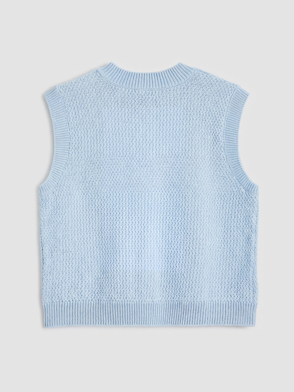 Mavi Bisiklet Yaka Kadın Triko Yelek-1