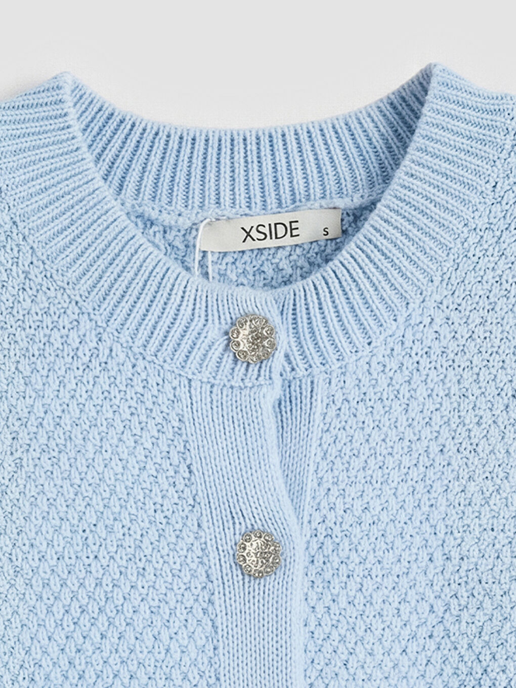 Mavi Bisiklet Yaka Kadın Triko Yelek-2