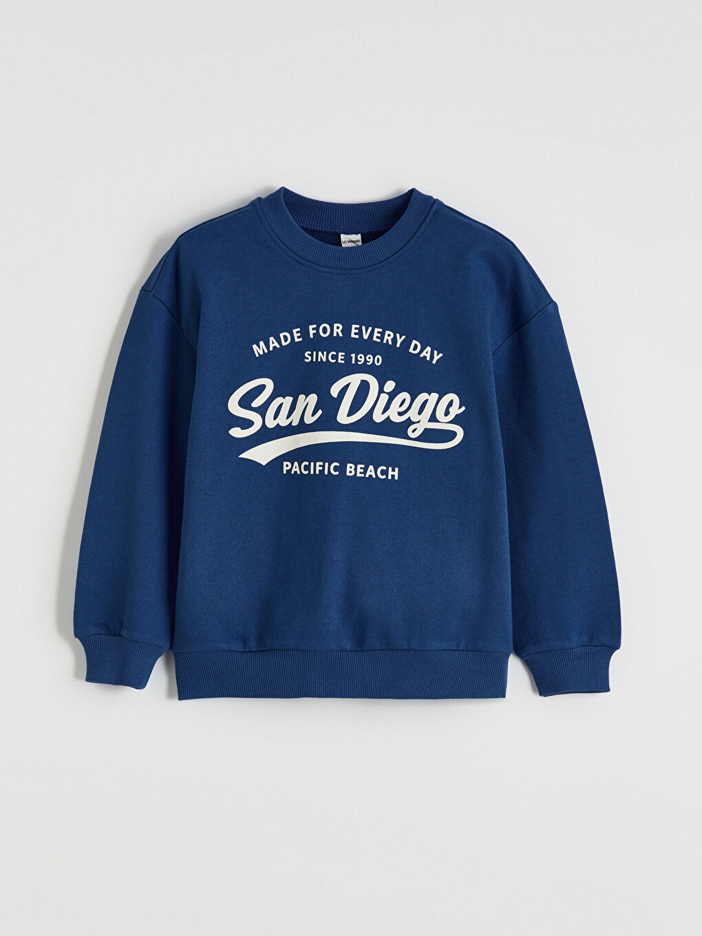 Mavi San Diego Baskılı Erkek Çocuk Sweatshirt