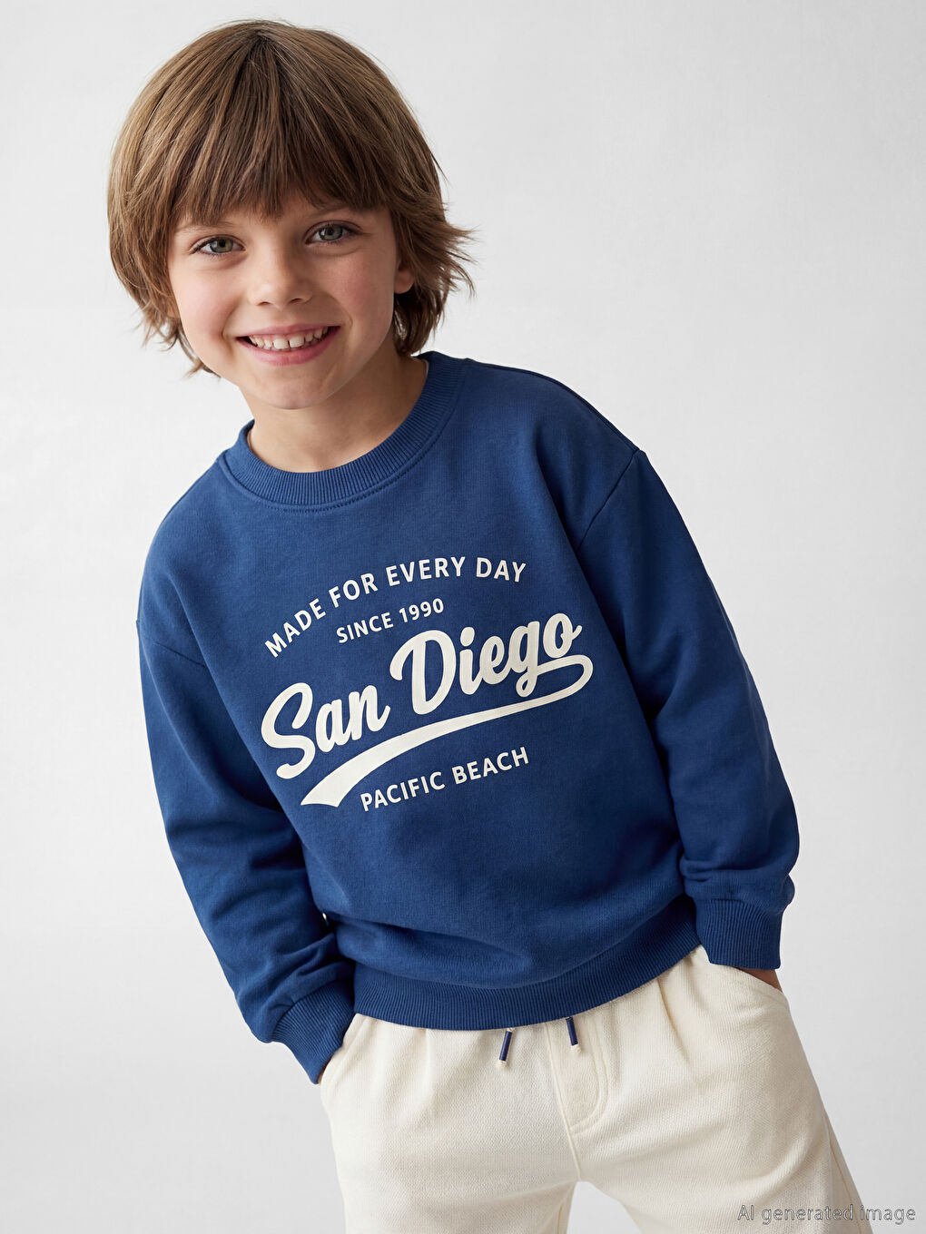 San Diego Printed Boys' Sweatshirt