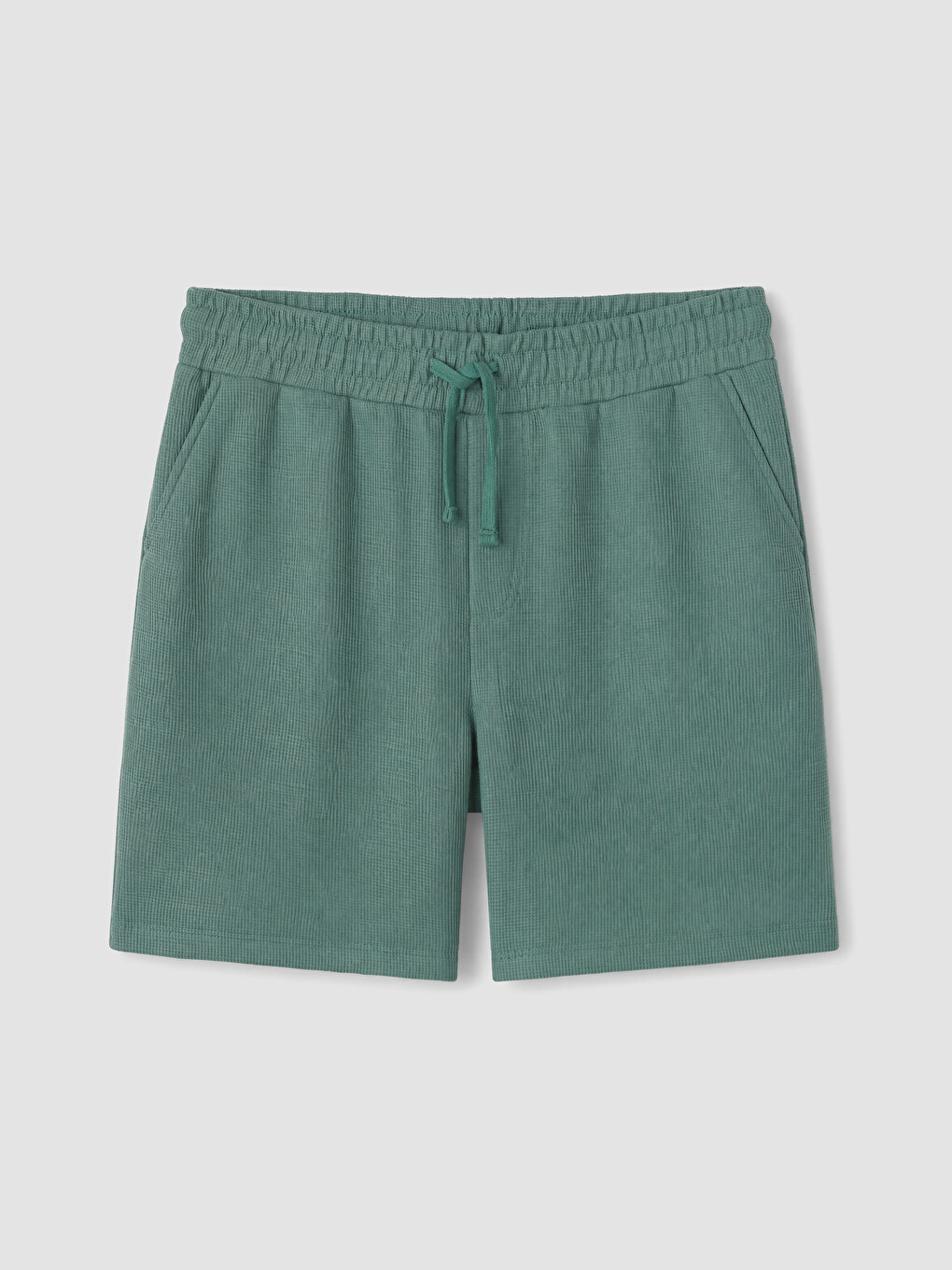 Yeşil Regular Fit Erkek Şort