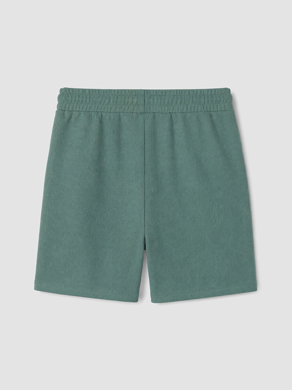 Yeşil Regular Fit Erkek Şort-2