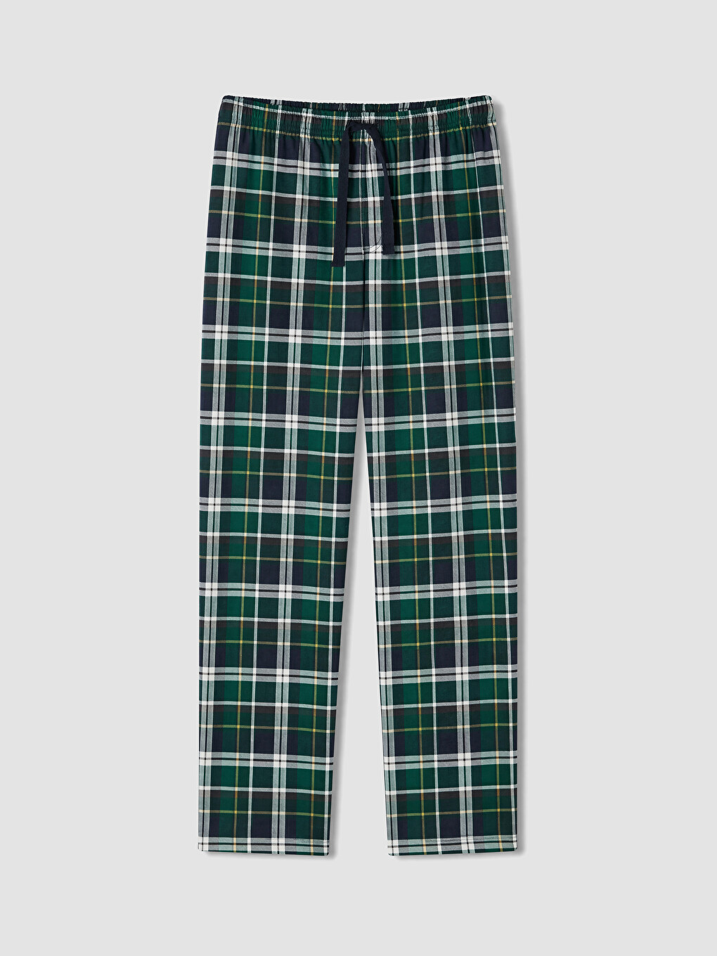 Regular Fit Plaid Men's Pyjamas Bottoms