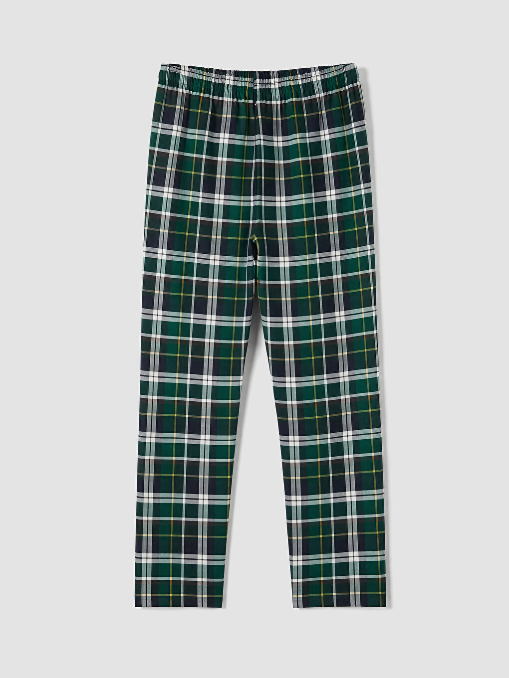 Regular Fit Plaid Men's Pyjamas Bottoms-1