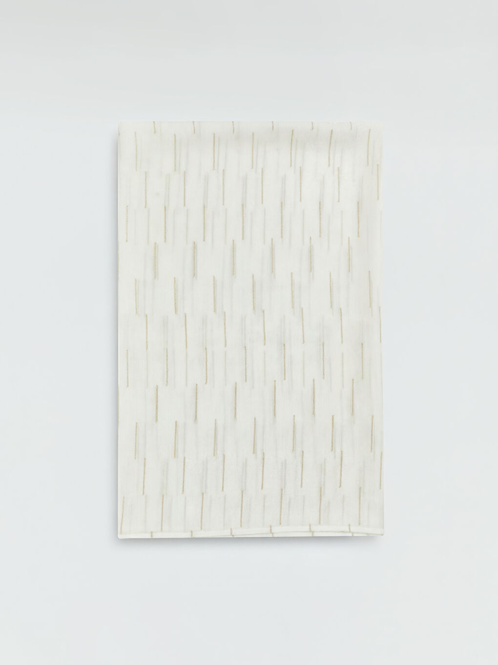 Beyaz Desenli Masa Örtüsü 150x200 cm-1