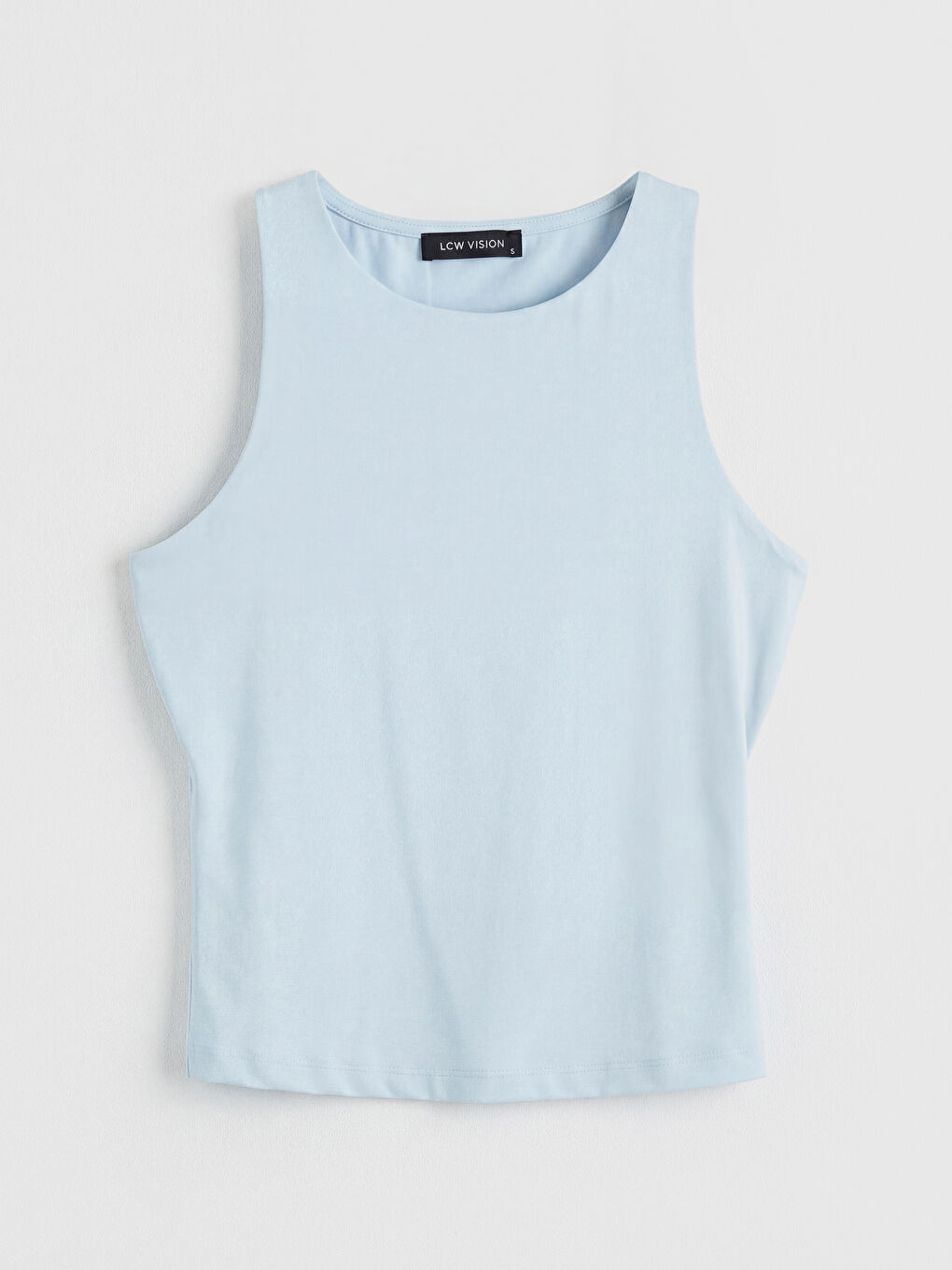 Mavi Bisiklet Yaka Kadın Atlet	-4