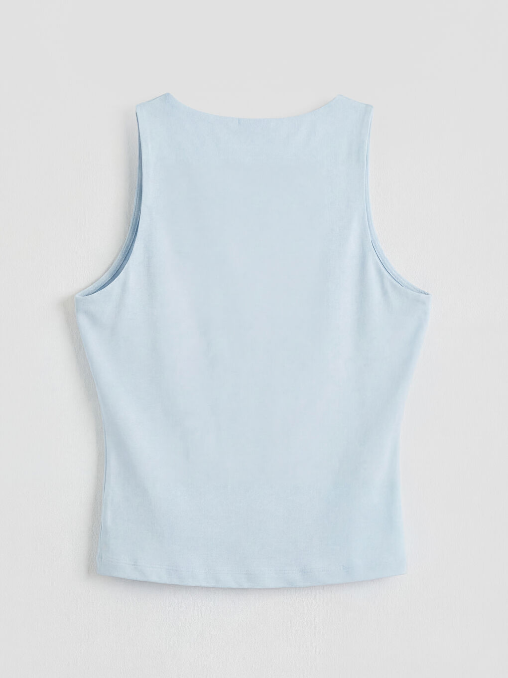 Mavi Bisiklet Yaka Kadın Atlet	-5