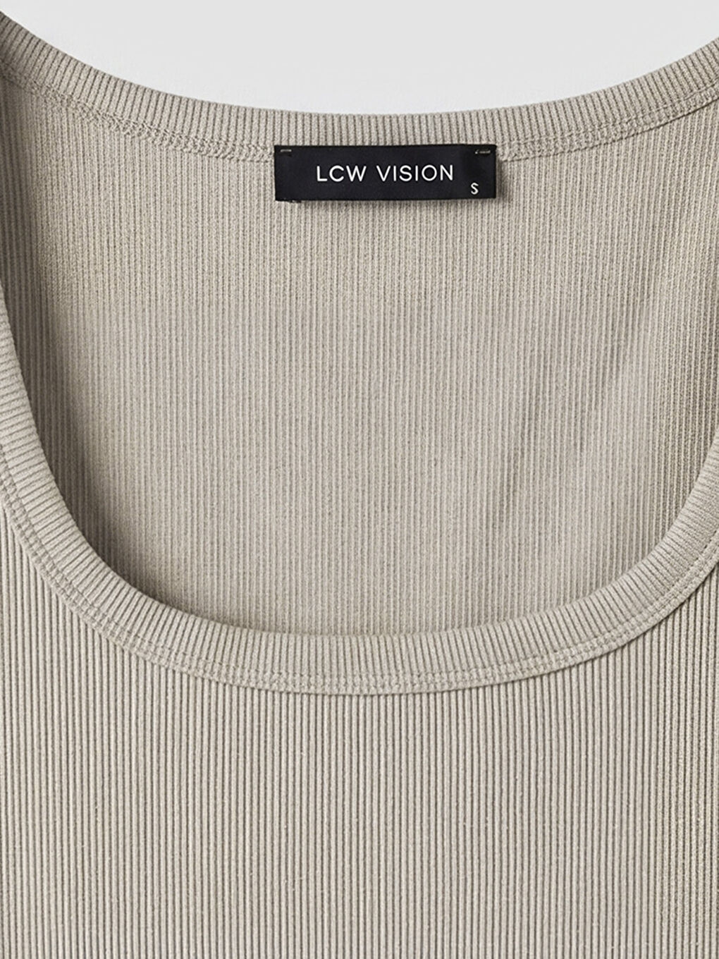 Bej Kare Yaka Kadın Atlet-2