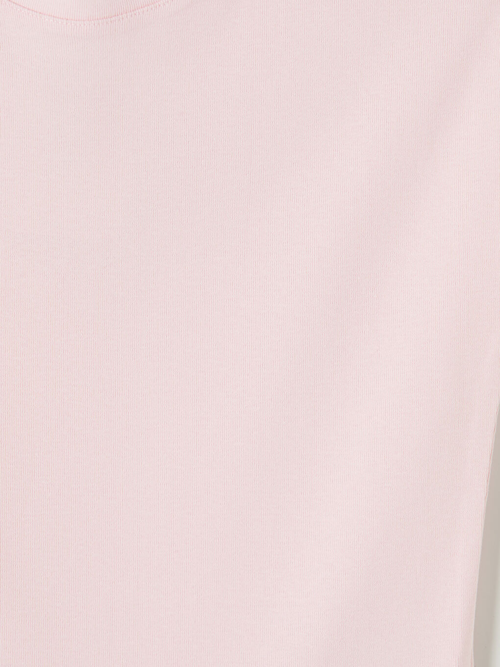 Pembe Bisiklet Yaka Kadın Crop-2