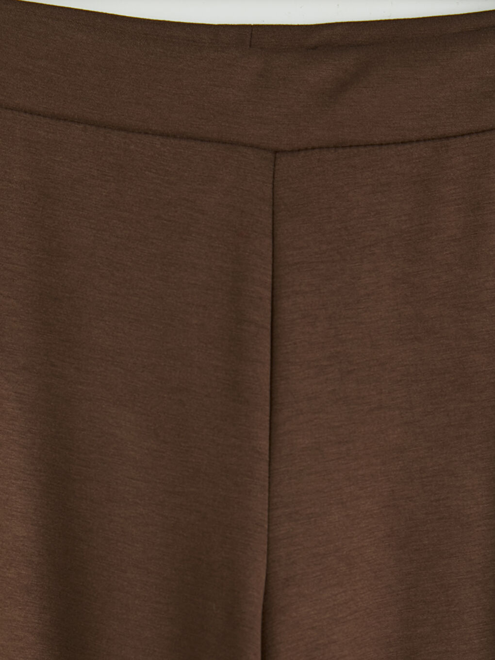 Kahverengi Yüksek Bel Wide Leg Fit Kadın Eşofman Altı-2