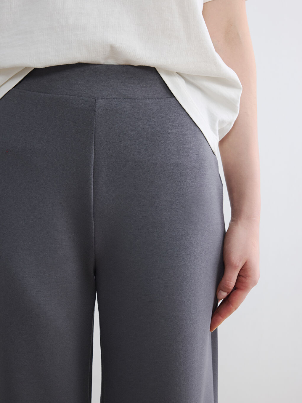 Elastic Waist Women's Sweatpants-2