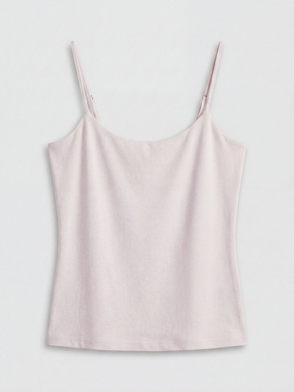 Lila U Yaka İp Askılı Kadın Atlet