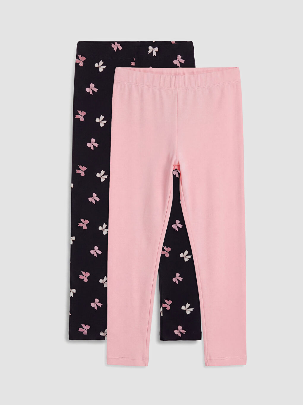 Леггинсы для девочек, набор из 2 штук