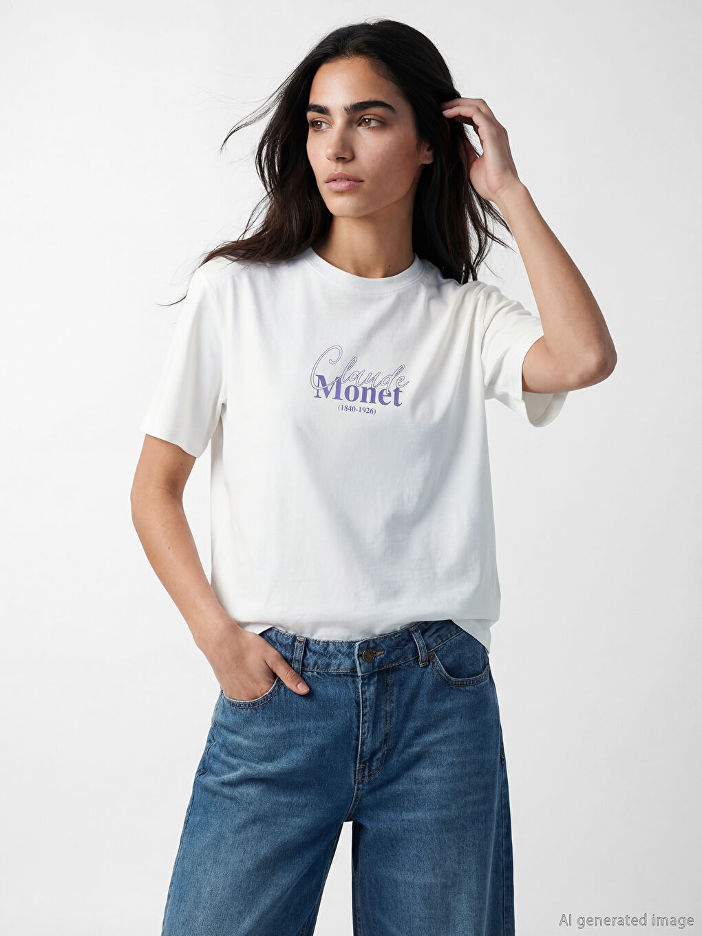 Claude Monet Printed Women's T-Shirt