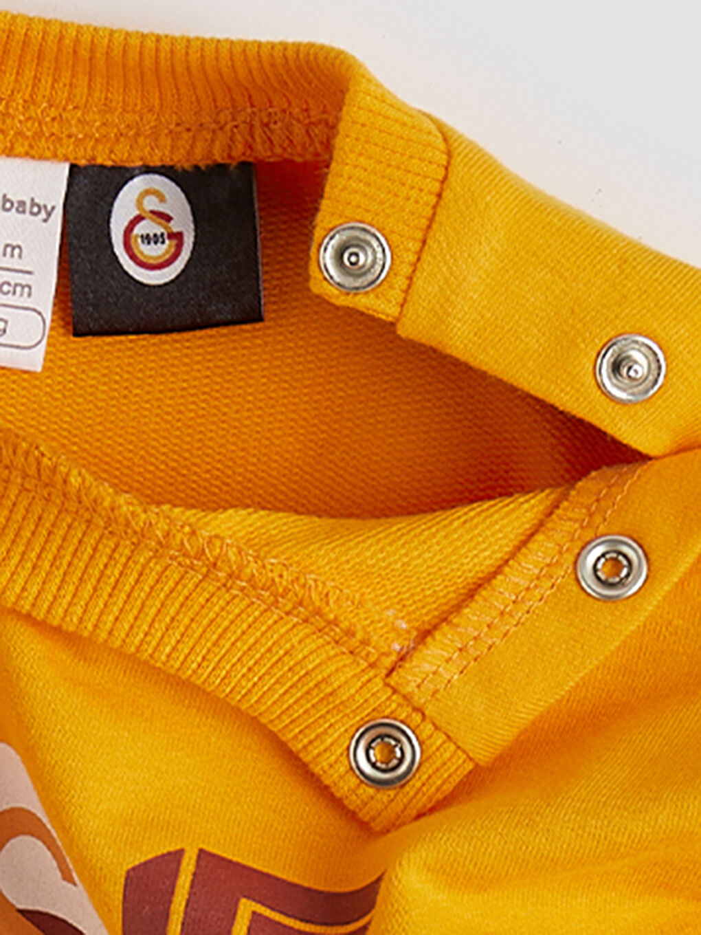 Turuncu Galatasaray Baskılı Erkek Bebek Eşofman Takım-3