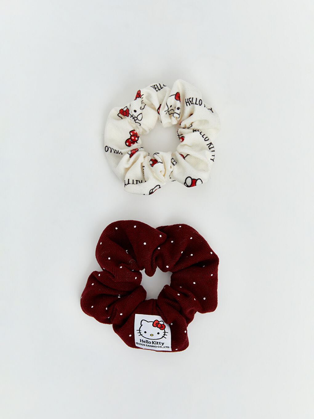 Karışık Hello Kitty Baskılı Kız Çocuk Lastik Toka Seti 2'li