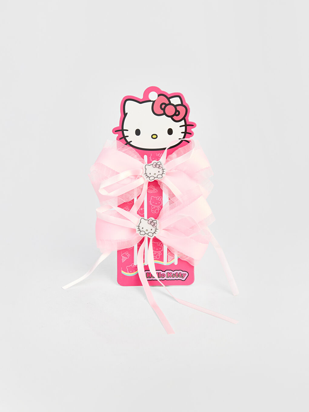 Karışık Hello Kitty Baskılı Fiyonk Kız Çocuk Toka