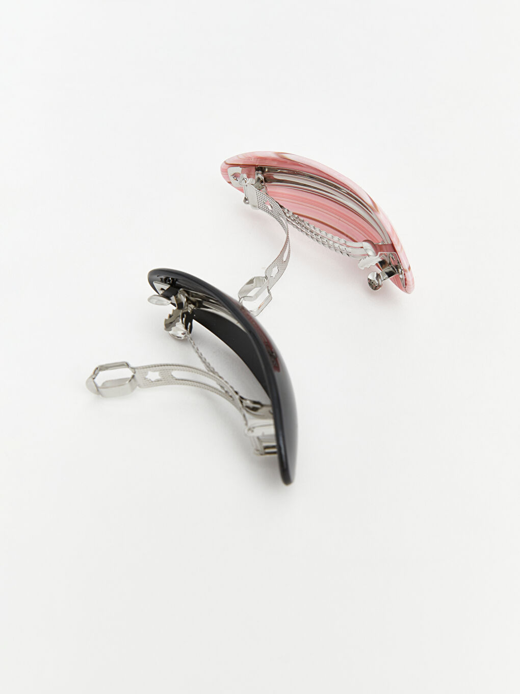 Karışık Çıtçıtlı Kadın Toka Seti 2'li-1