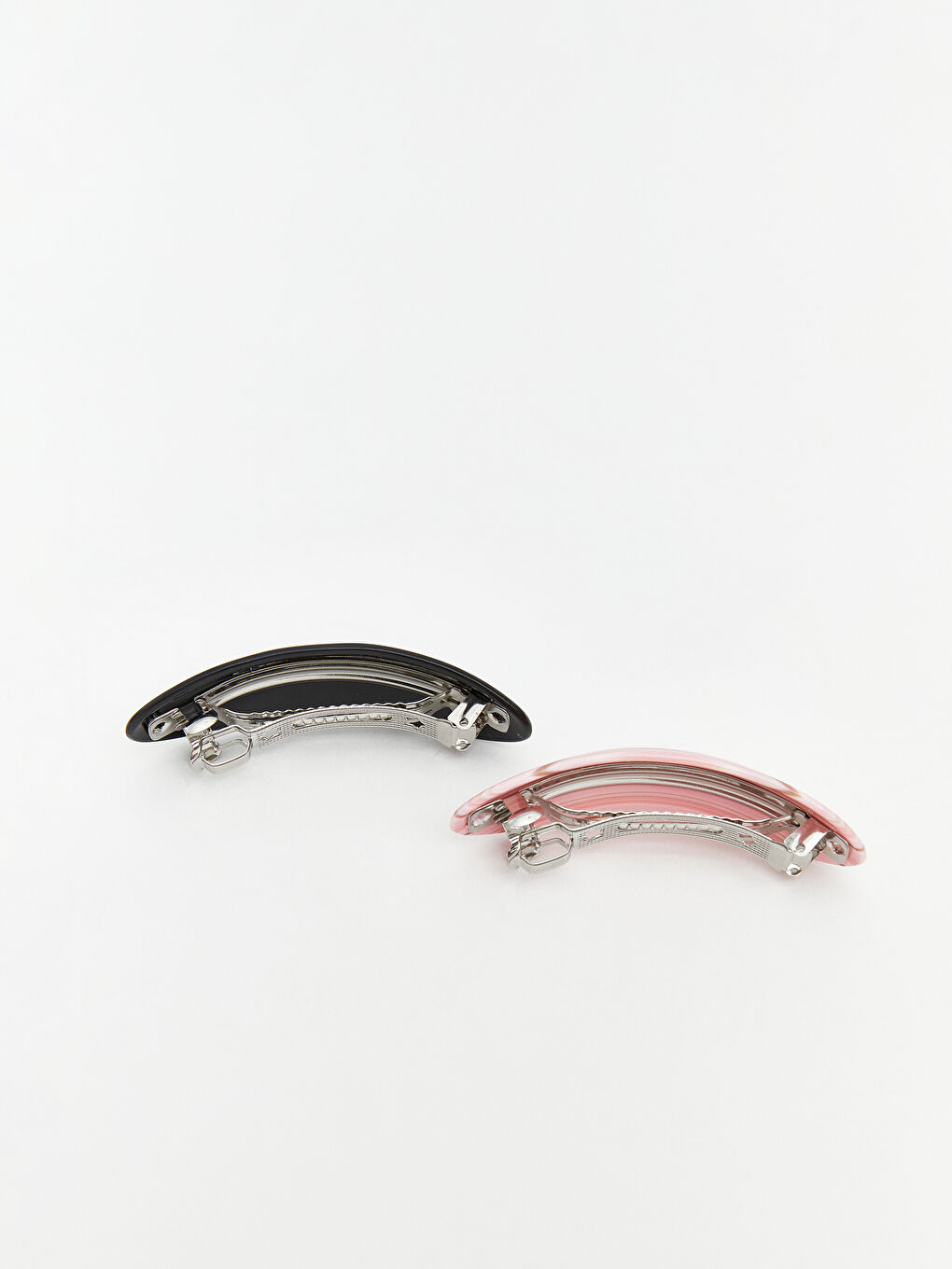 Karışık Çıtçıtlı Kadın Toka Seti 2'li-2