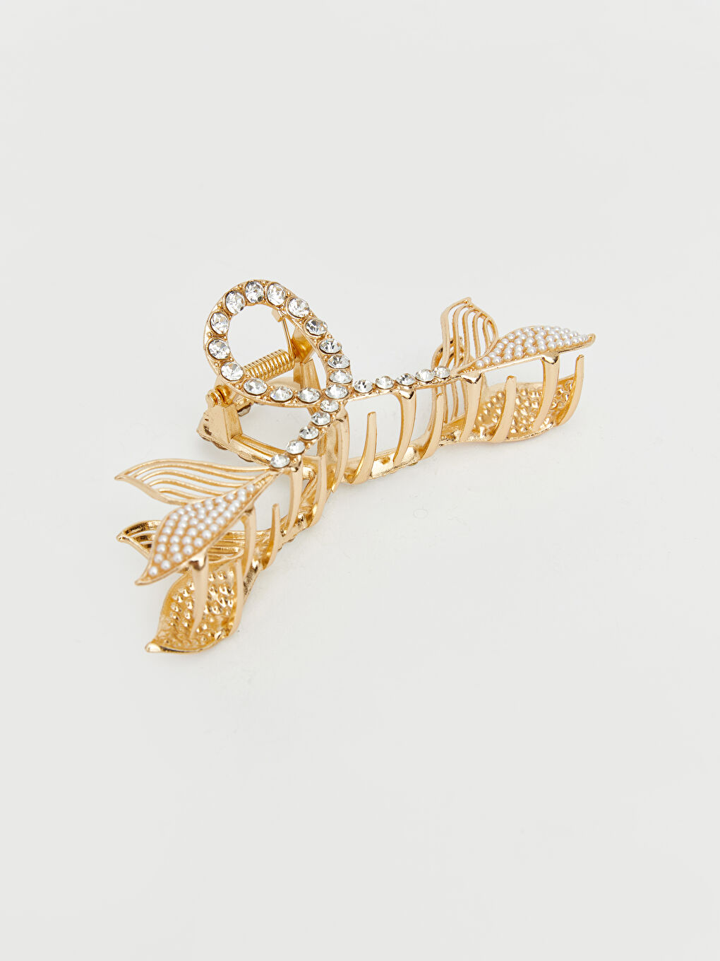 Karışık Taş Detaylı Kadın Mandal Toka-1