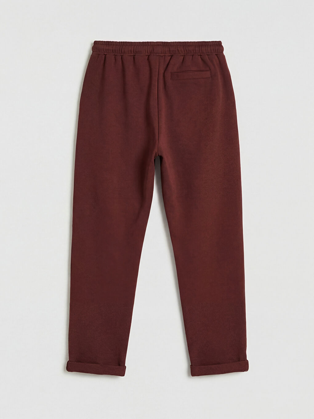 Kahverengi Beli Lastikli Erkek Çocuk Pantolon-1