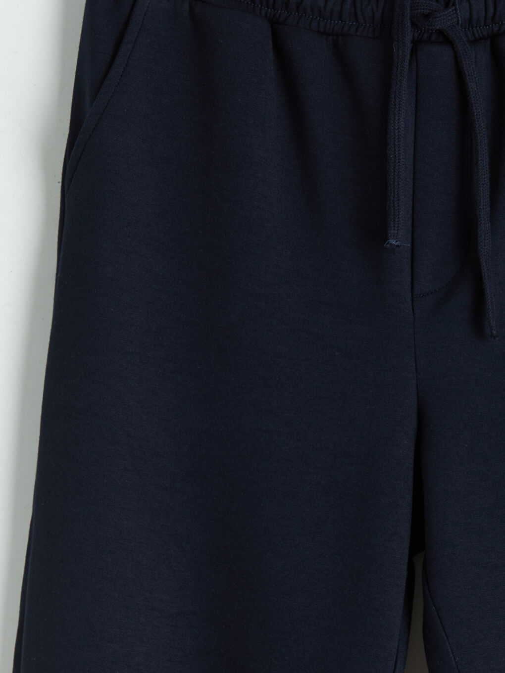 Lacivert Beli Lastikli Erkek Çocuk Pantolon-2