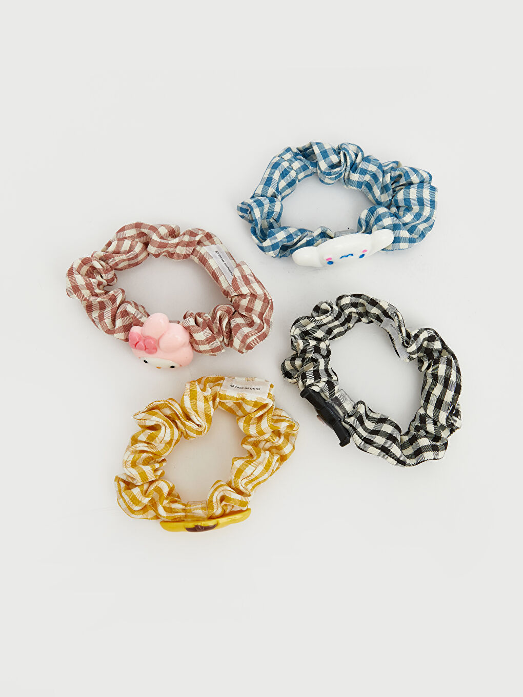 Karışık Hello Kitty Baskılı Kız Çocuk Lastik Toka 5'li-2