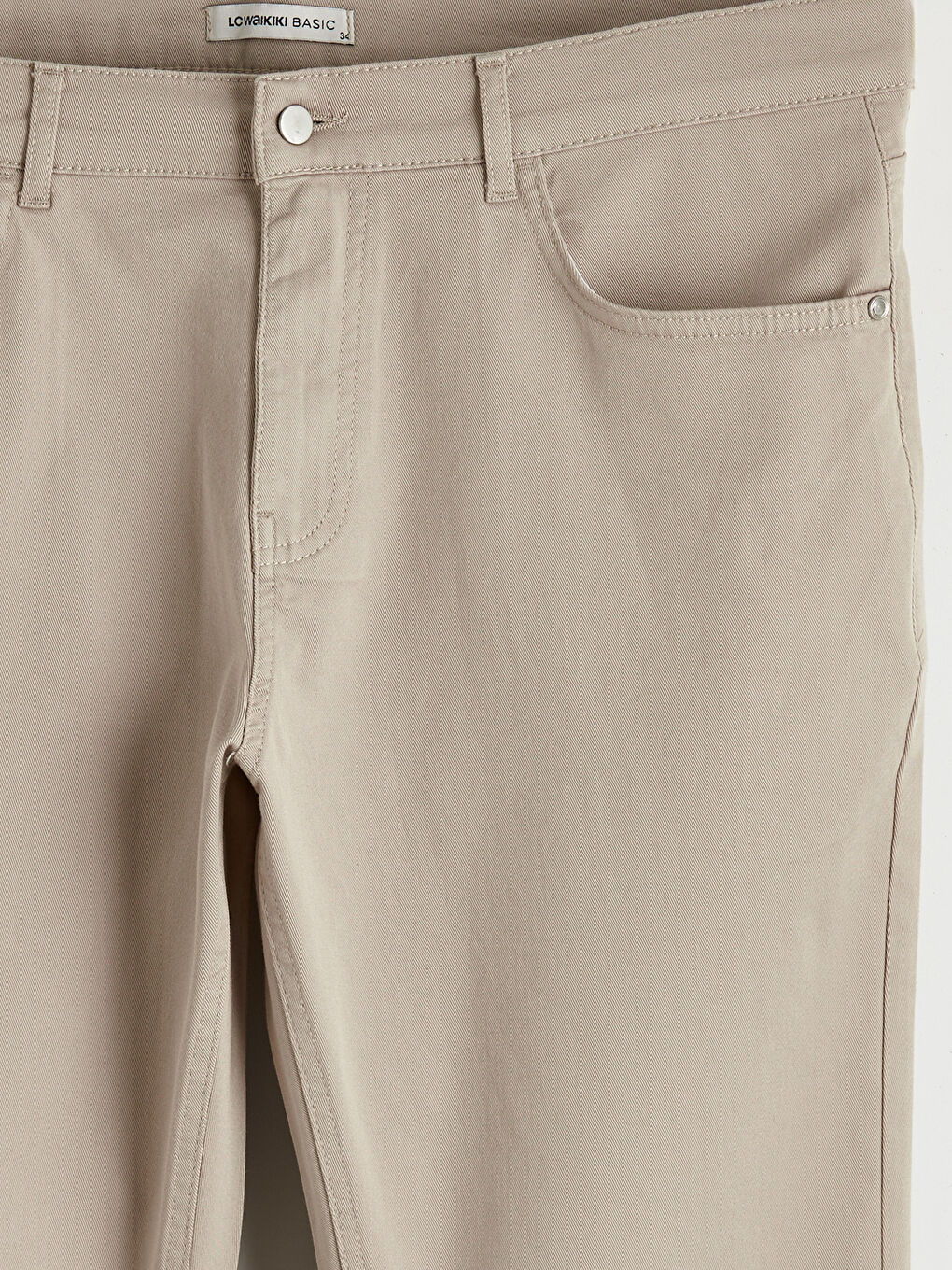 Man BEIGE Chino Trousers-5