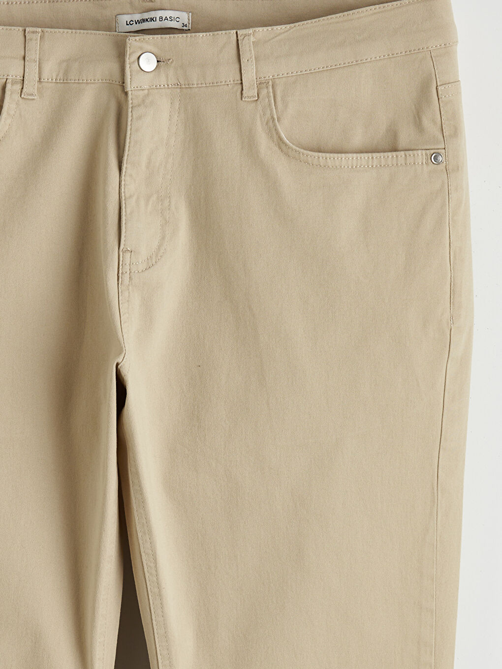 Slim Fit Men's Chino Trousers-5