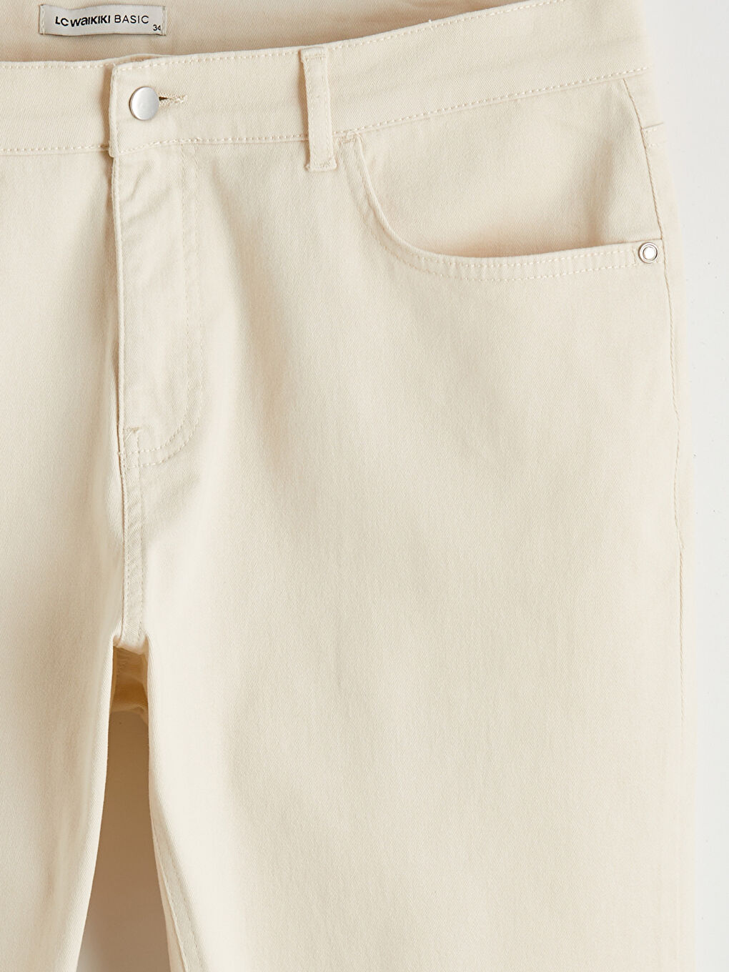 بنطال تشينو بيج فاتح / ايكرو رجل-5