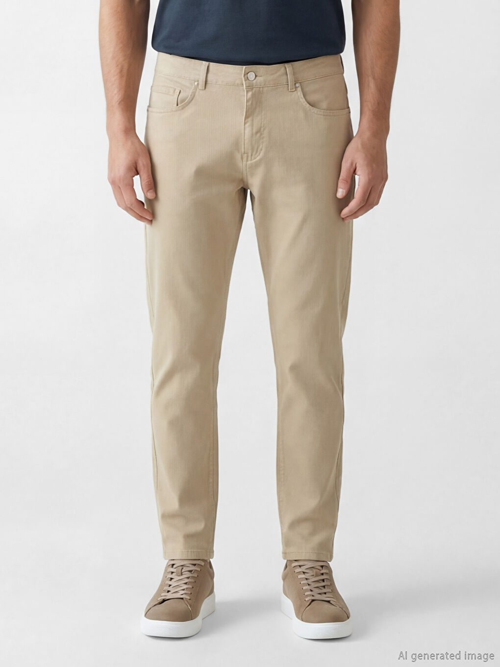 Slim Fit Men's Chino Trousers-1
