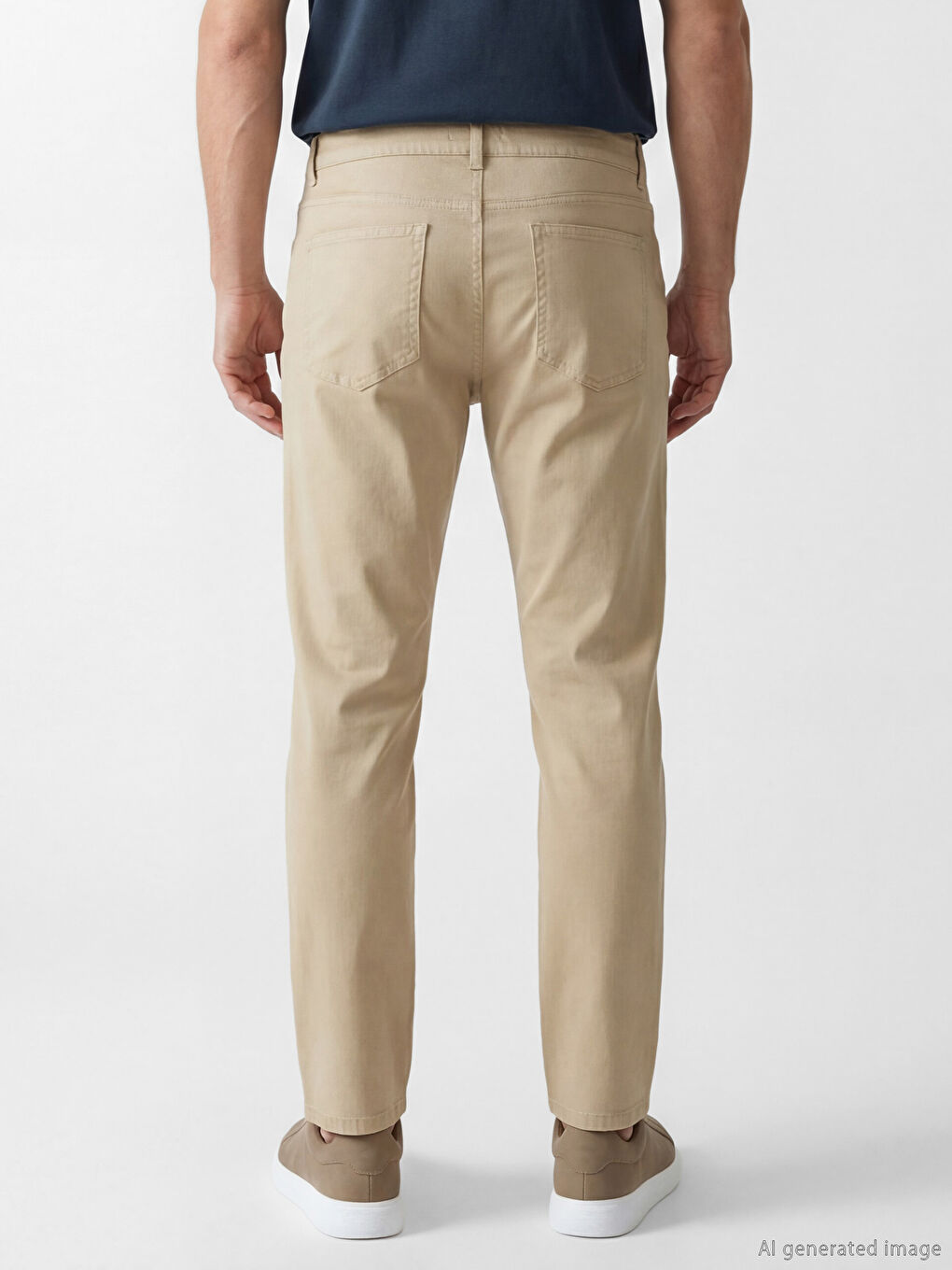 Slim Fit Men's Chino Trousers-2