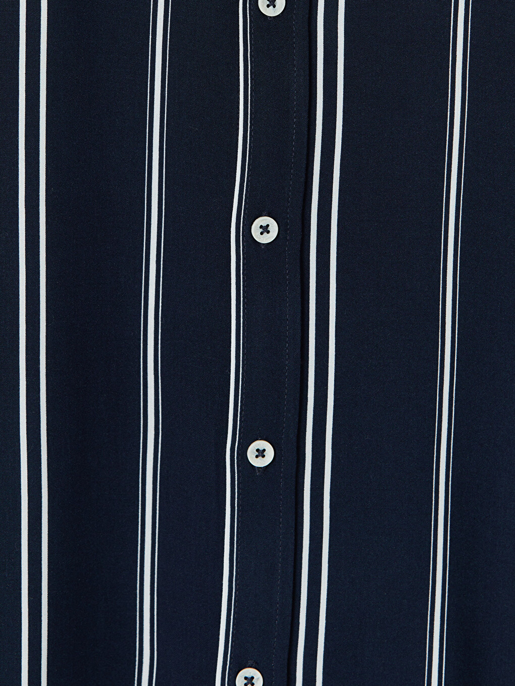 Chemise Homme À Rayures En Viscose Coupe Régulière-6