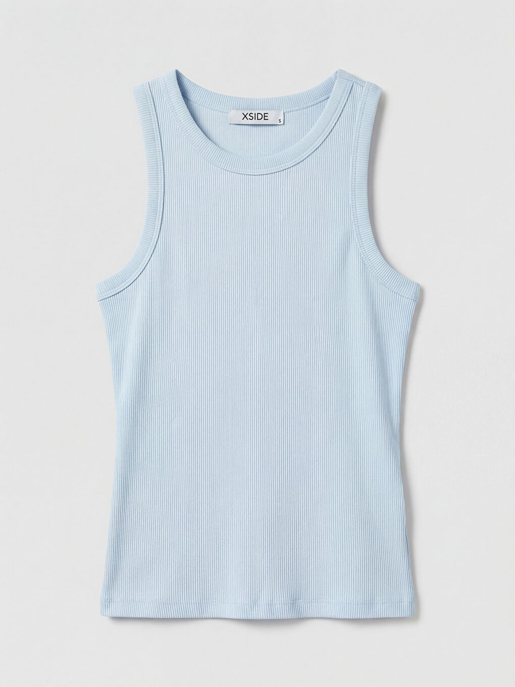 Mavi Bisiklet Yaka Kadın Atlet