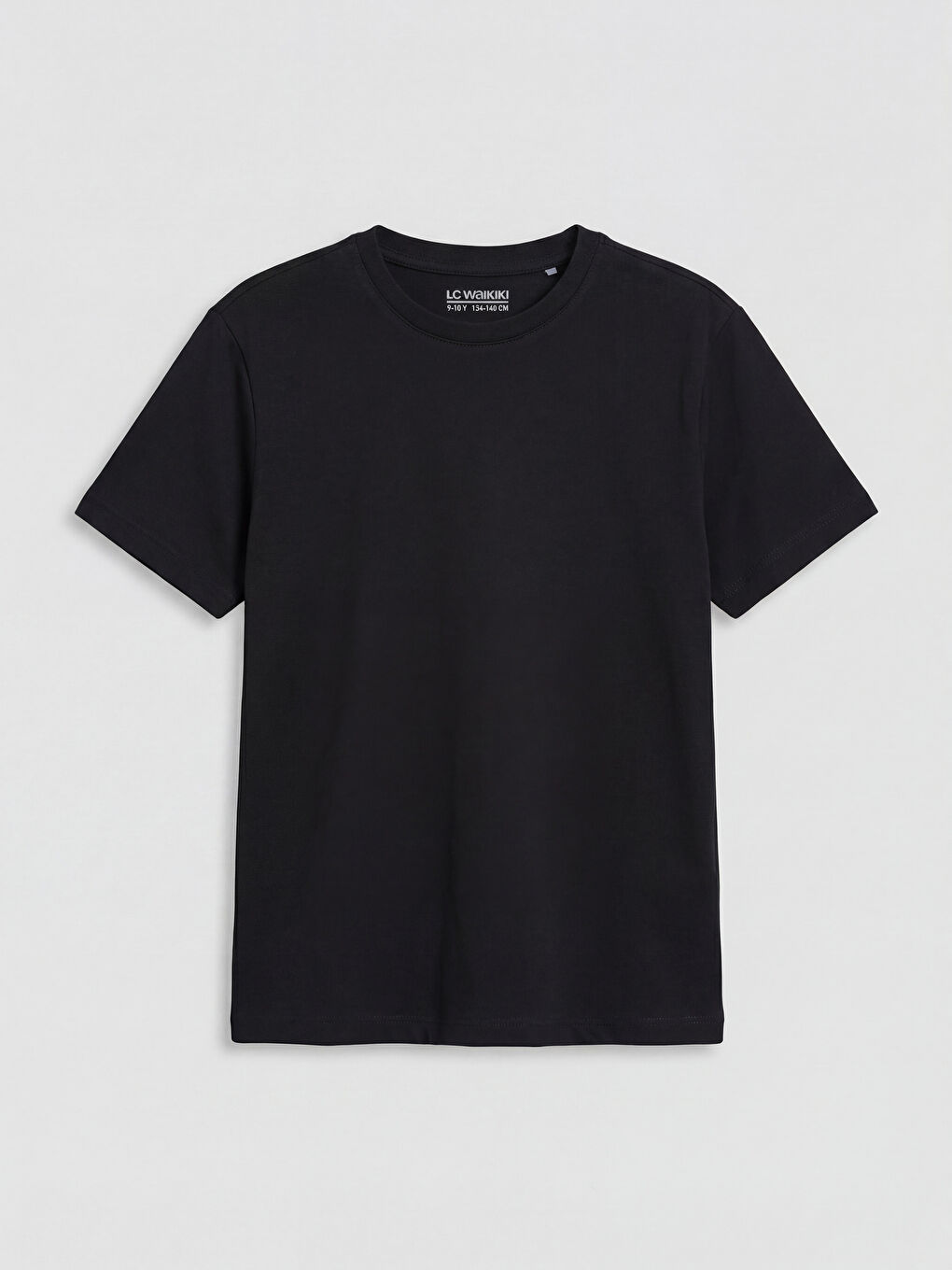 Siyah Basic Erkek Çocuk Tişört