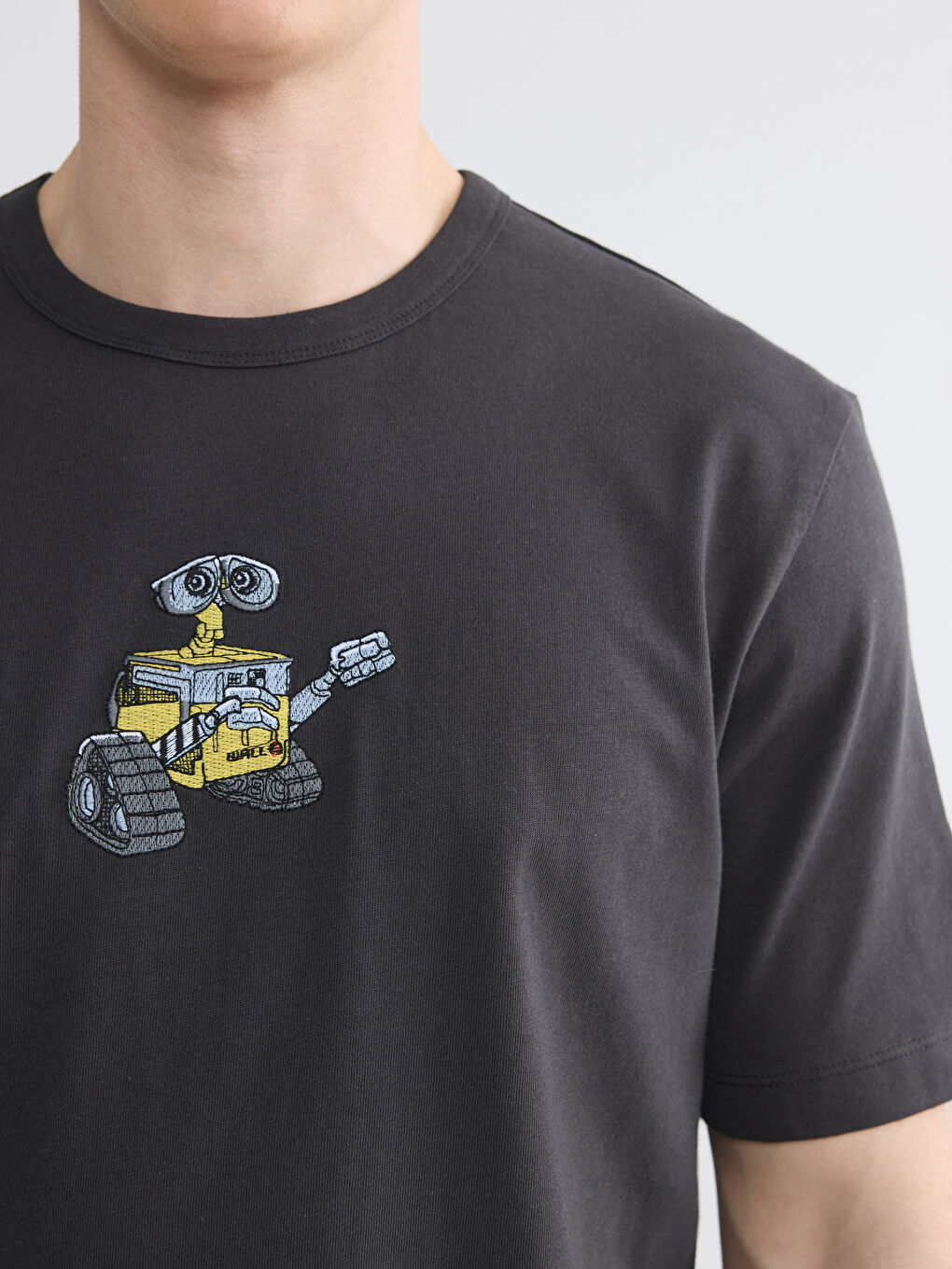 Crew Neck Printed Men's T-Shirt-2