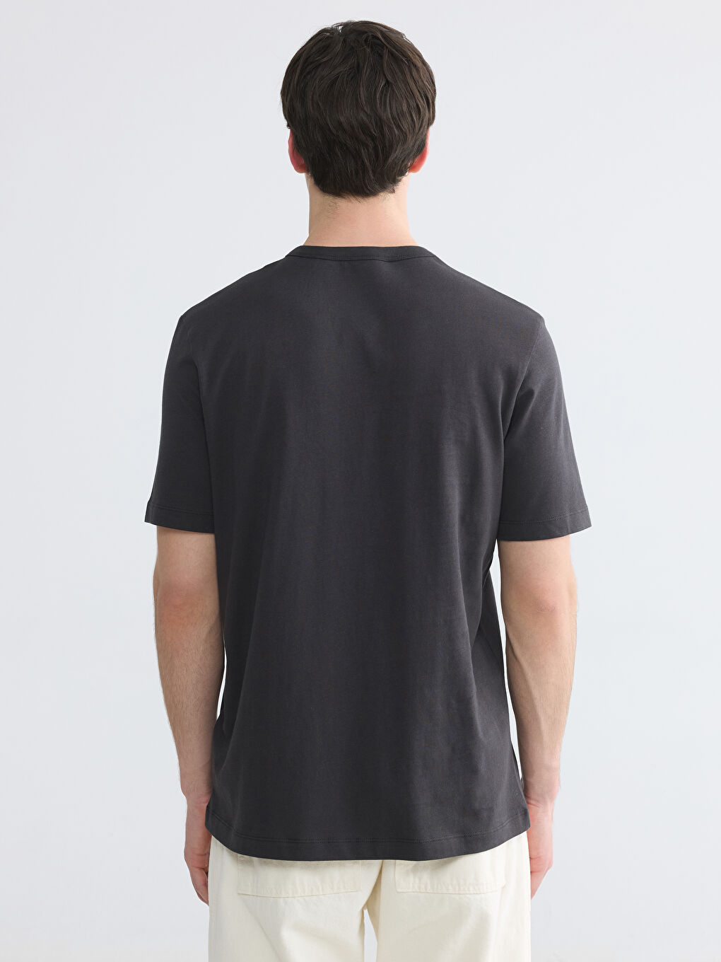 Crew Neck Printed Men's T-Shirt-3