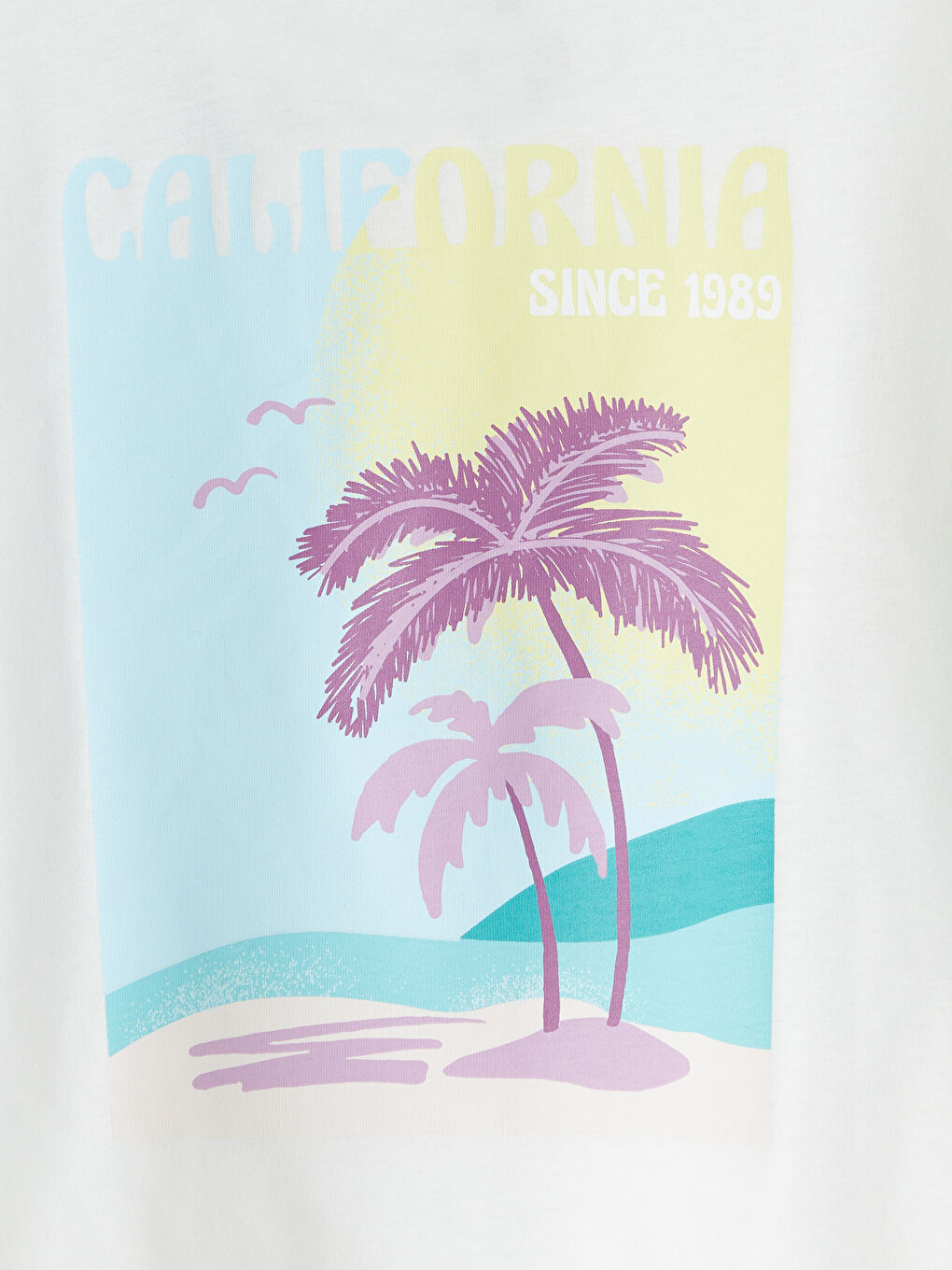 Ekru California Baskılı Kız Çocuk Takım-5