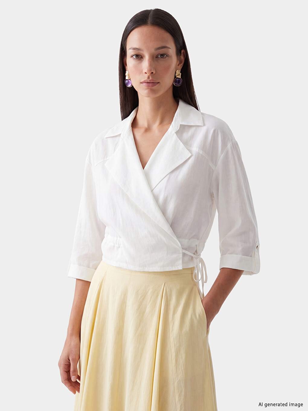 Jacke aus Modal-Mischgewebe für Damen